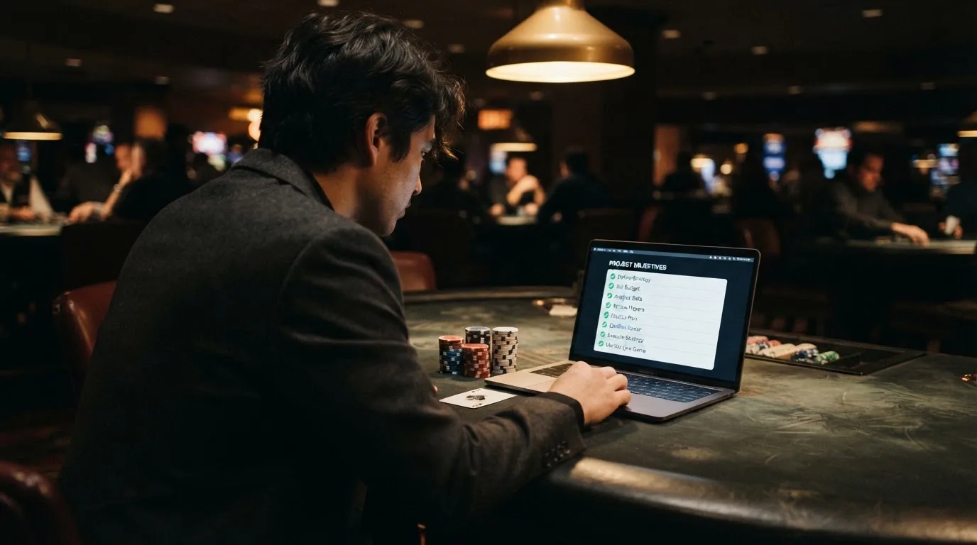 Een vergelijkingstabel met tien Nederlandse casino's, hun welkomstaanbod en een vinkje bij de stortingsvrije aanbieders